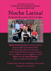 Caroline Social Club | Noche Latina - Salsa Como Loco